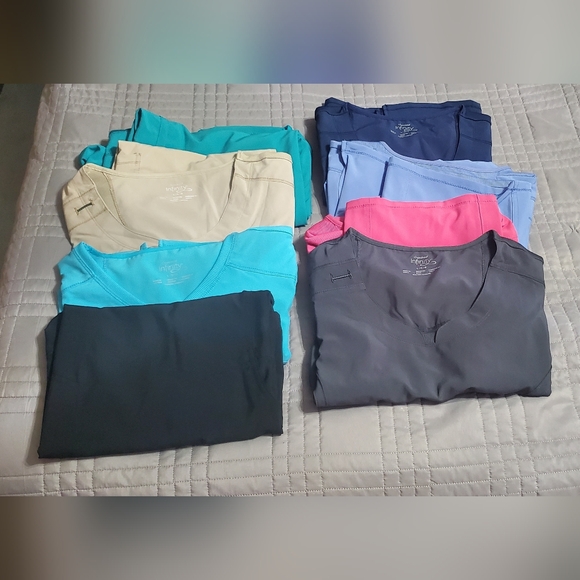 Colorful Scrub Tops Collection - Picture 1 of 1